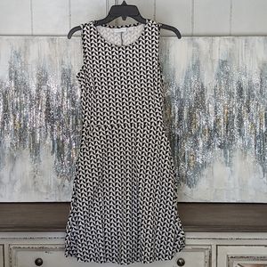 Flattering Geometric Dress
